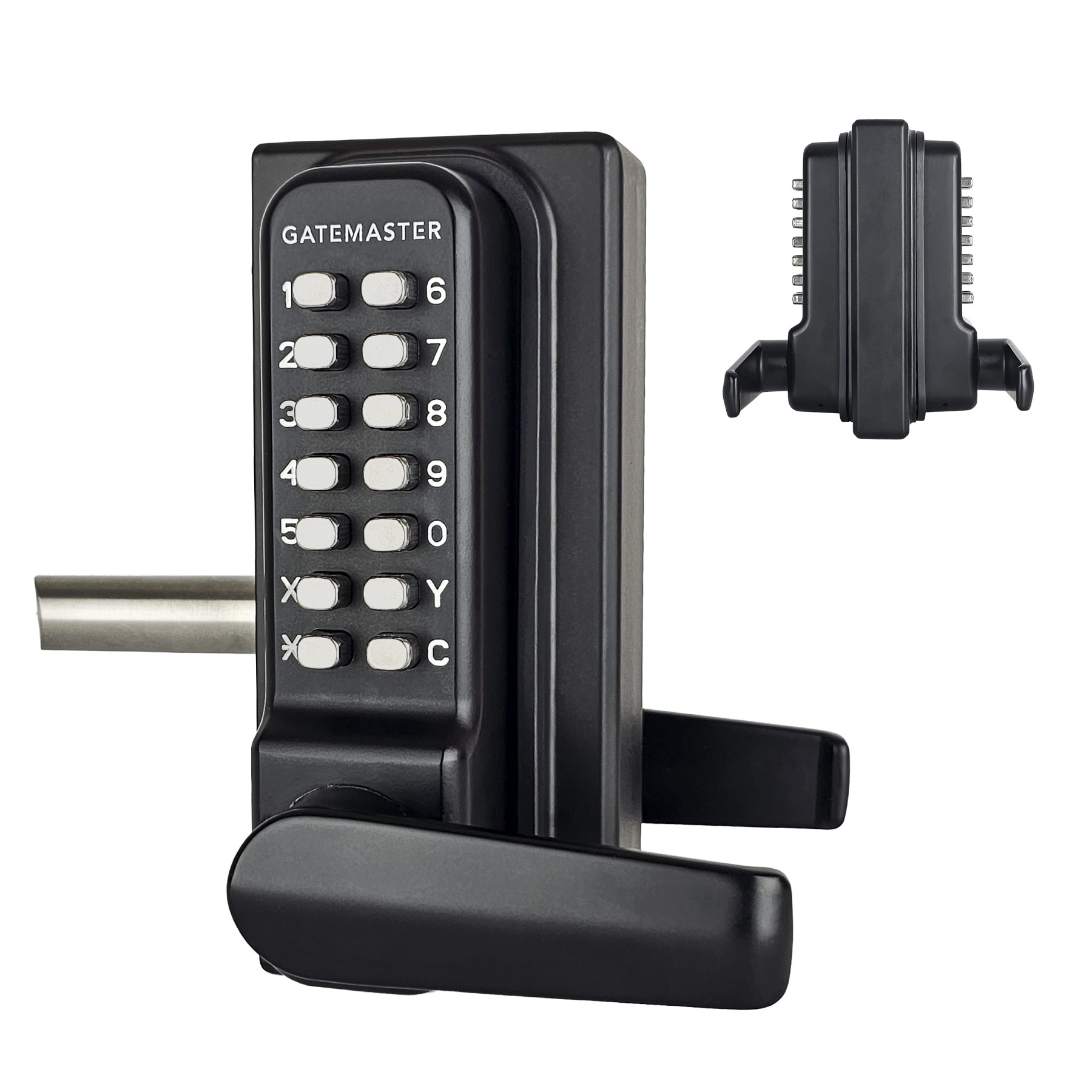 Gatemaster | Superlock 2.0 Code Gate Lock | RapidReset | Double-Sided Keypad