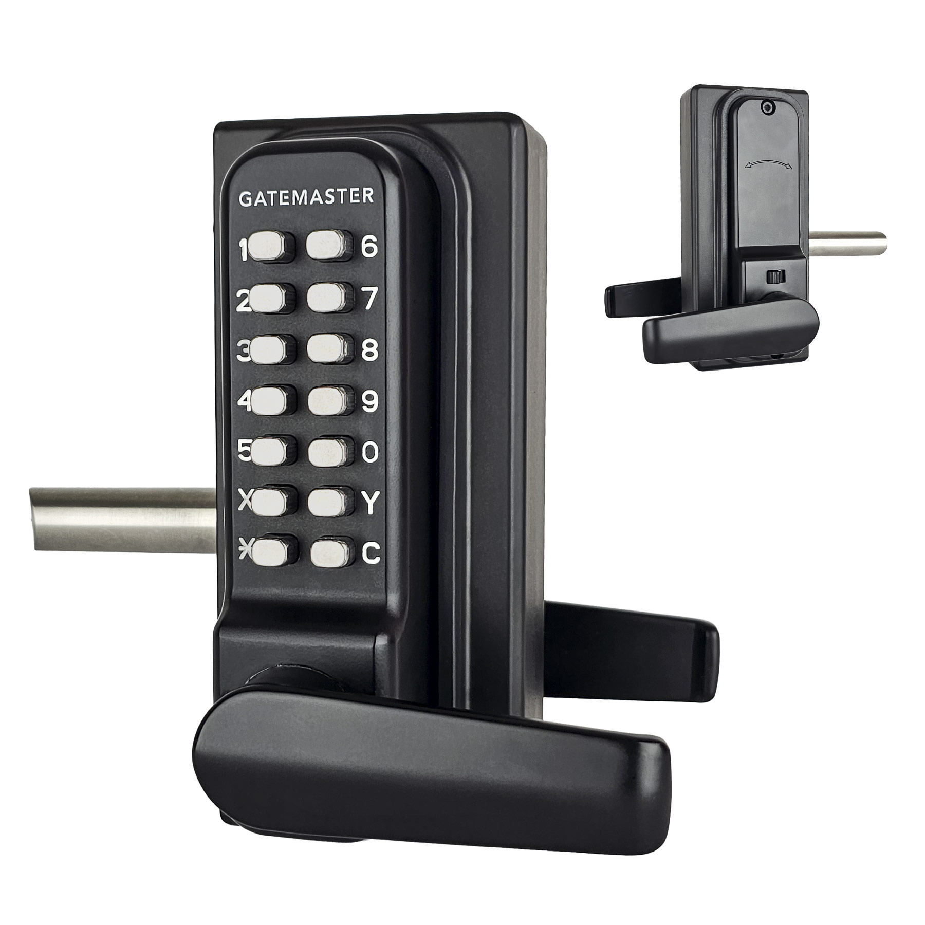 Gatemaster | Superlock 2.0 Code Gate Lock | RapidReset | Single-Sided Keypad