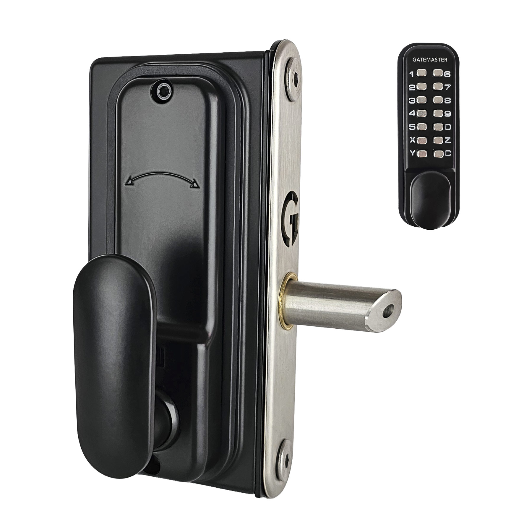 Gatemaster | Superlock 2.0 Code Gate Lock | Surface Mounted | Single-Sided Keypad