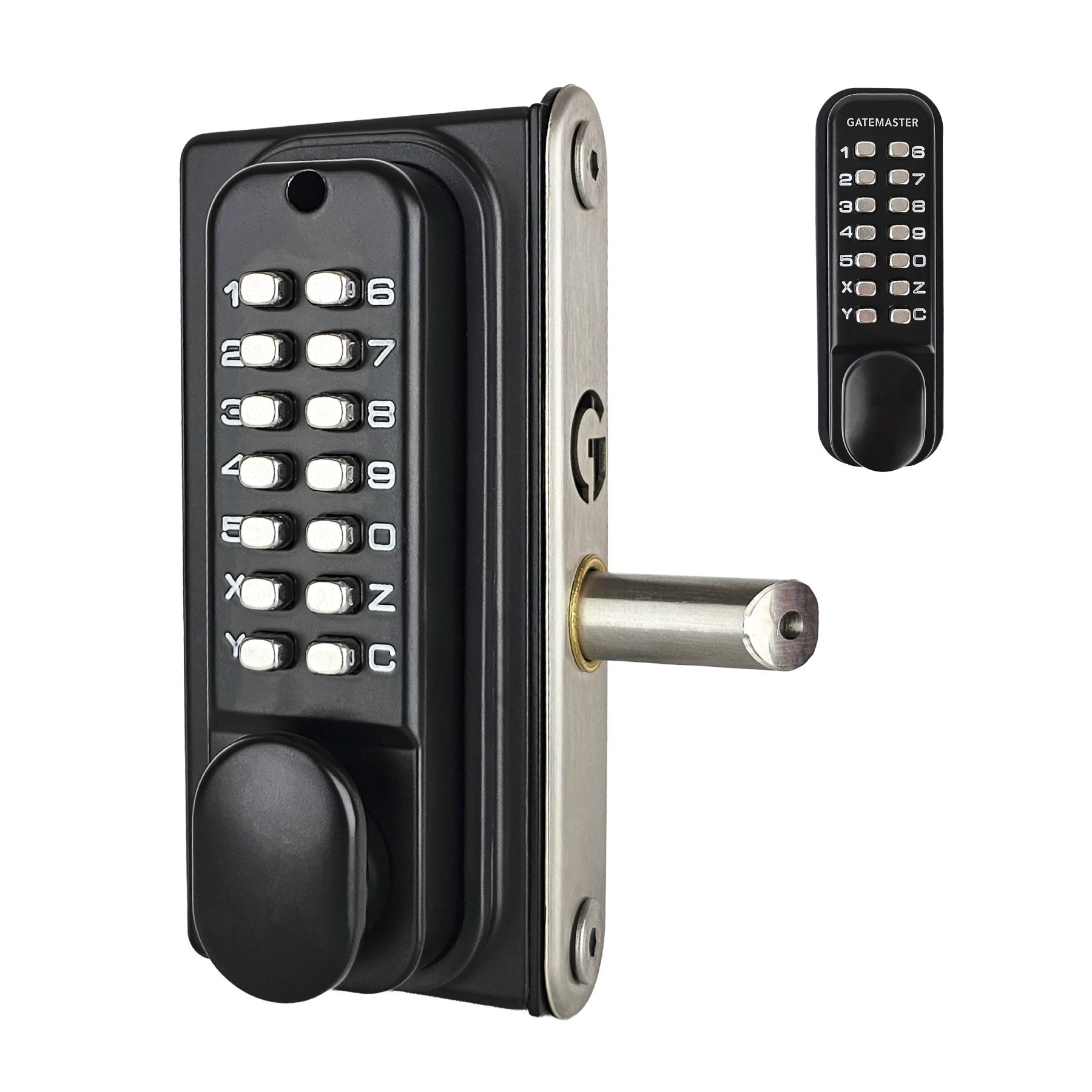 Gatemaster | Superlock 2.0 Code Gate Lock | Surface Mounted | Double-Sided Keypad