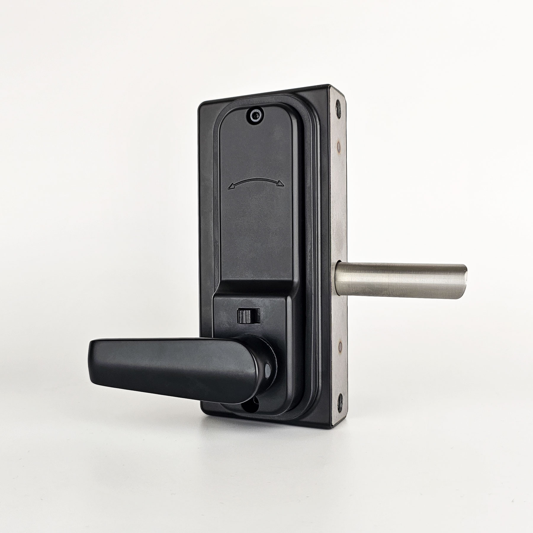 Gatemaster Superlock 2.0 Delta Handle Single-Sided Keypad, superlock code gate lock with handle, third view