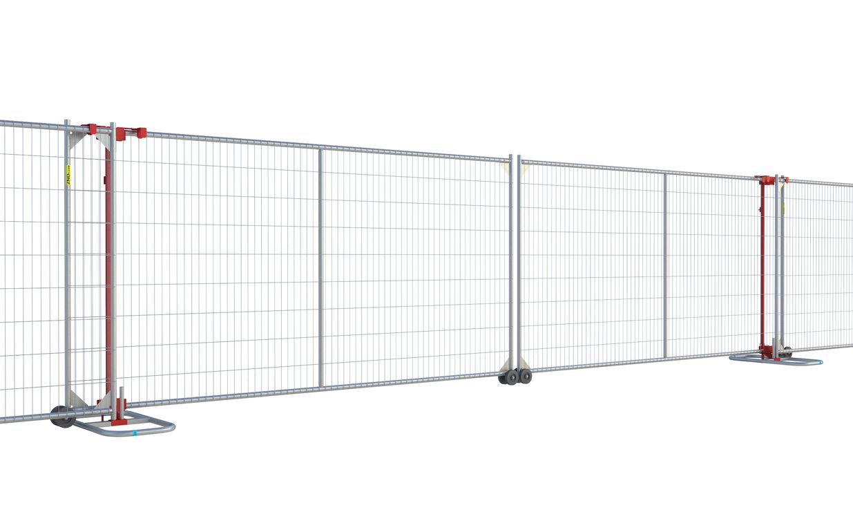 ZND Double Sliding Gate Kit | Galvanised - Coated, view 2