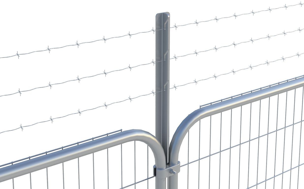 ZND Barbed Wire Extension Bracket, view 2