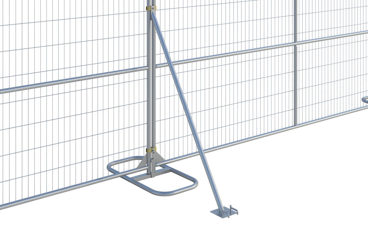ZND Fence Stabiliser | 991 x 152 x 1499 mm, view 2