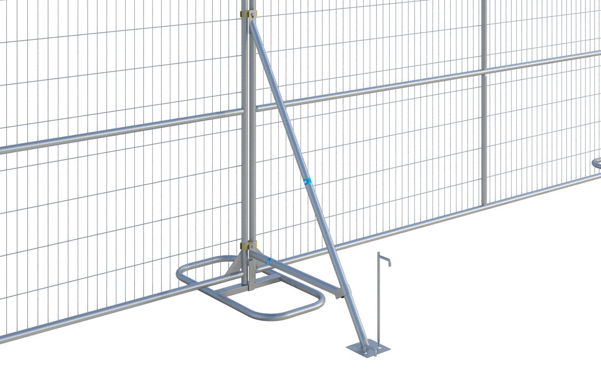 ZND Fence Stabilizer with Brace Kit
