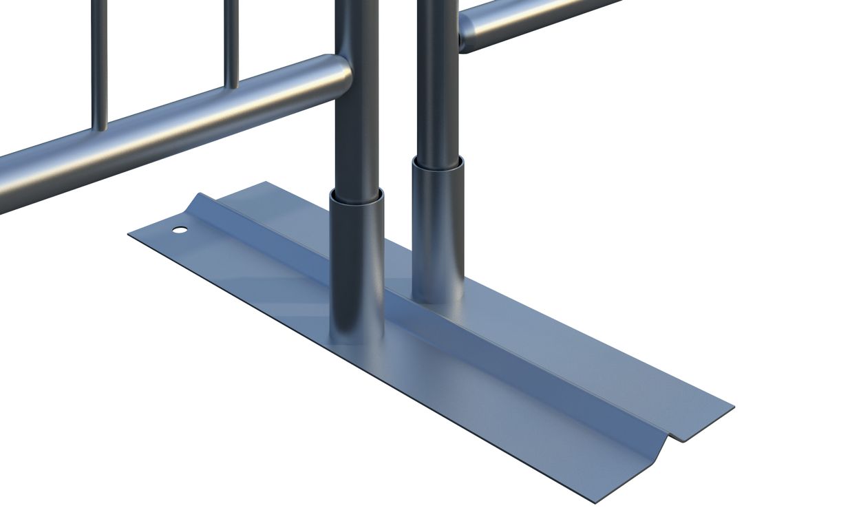 ZND Flat Metal Foot | Double, view 2