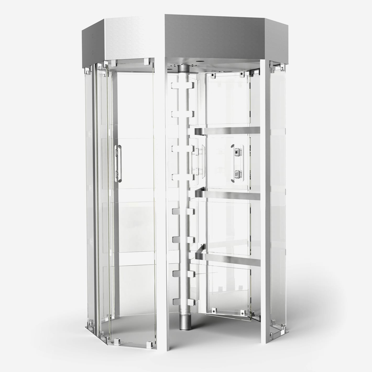 Turnstar Triton Octagonal | Full-Height Turnstile