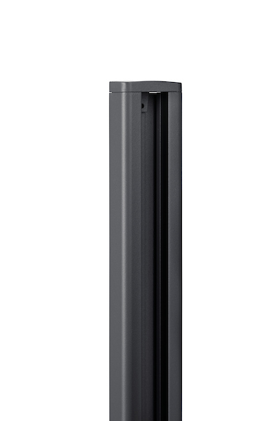 Gardenode Equinox Aluminum Starter Profile with Cap | 82-5/8" Long