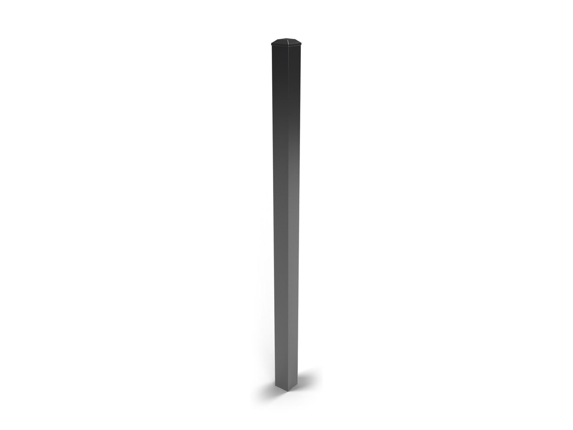 Fortress V3 Industrial Steel Post 6" | 3/16" Wall