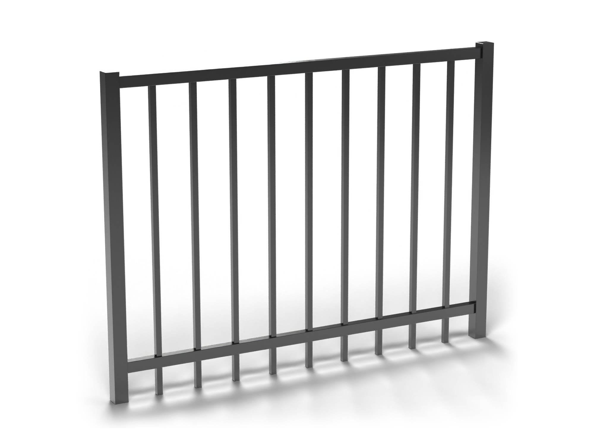 Black Fortress Versai 2-rail flat top gate