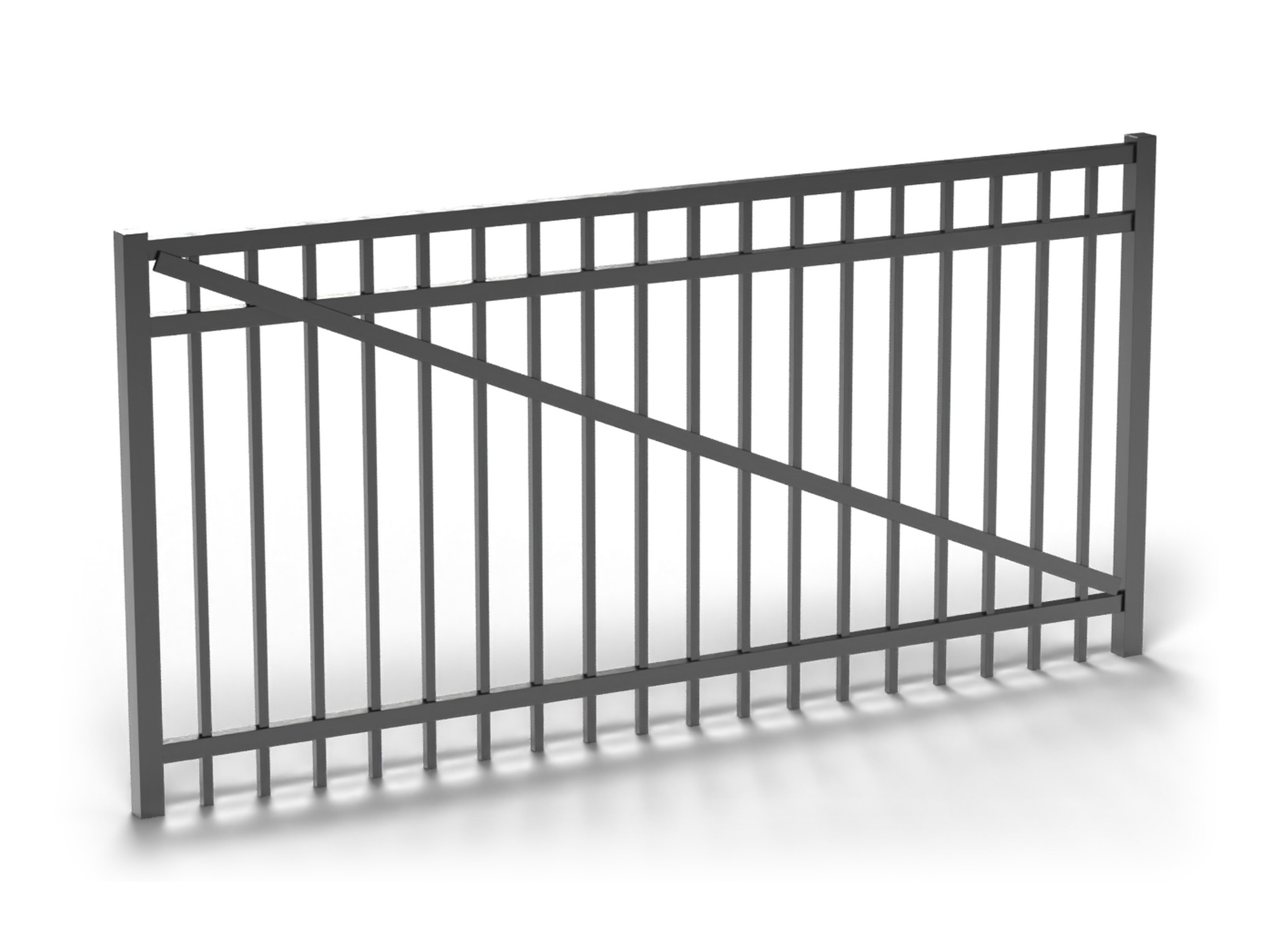 Black Fortress Versai Assurance 3-rail flat top gate