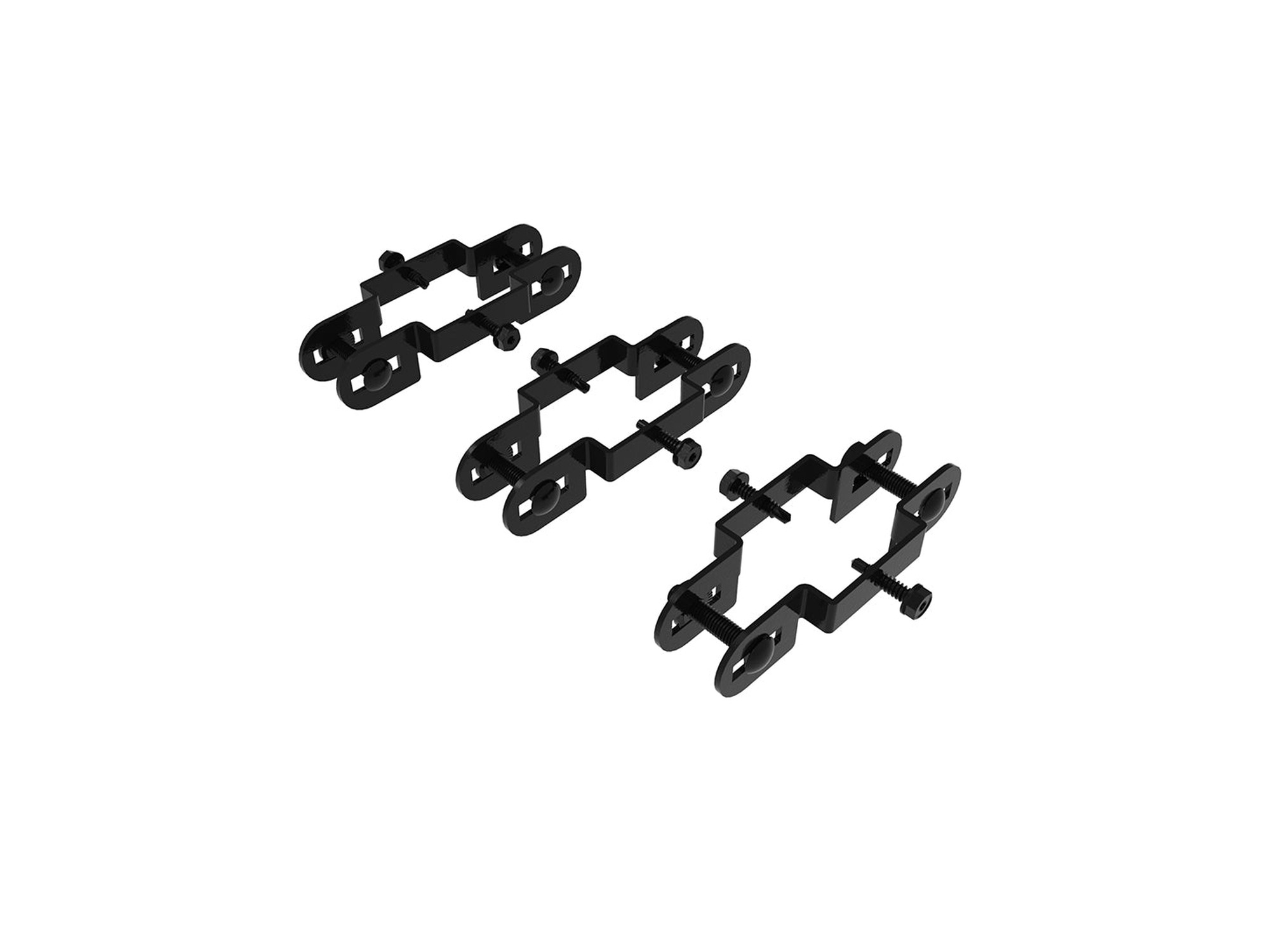 Fortress Versai Extended 2 Direction Bracket for Line Posts | 3 Sets