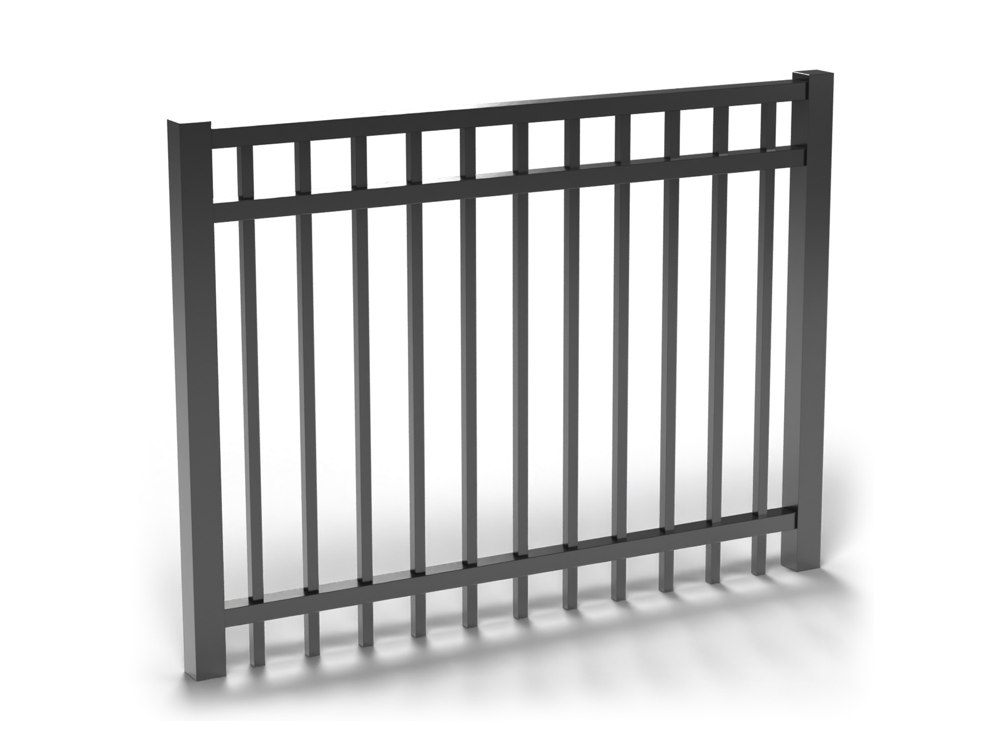 Black Fortress V2 Assurance 3-rail flat top gate