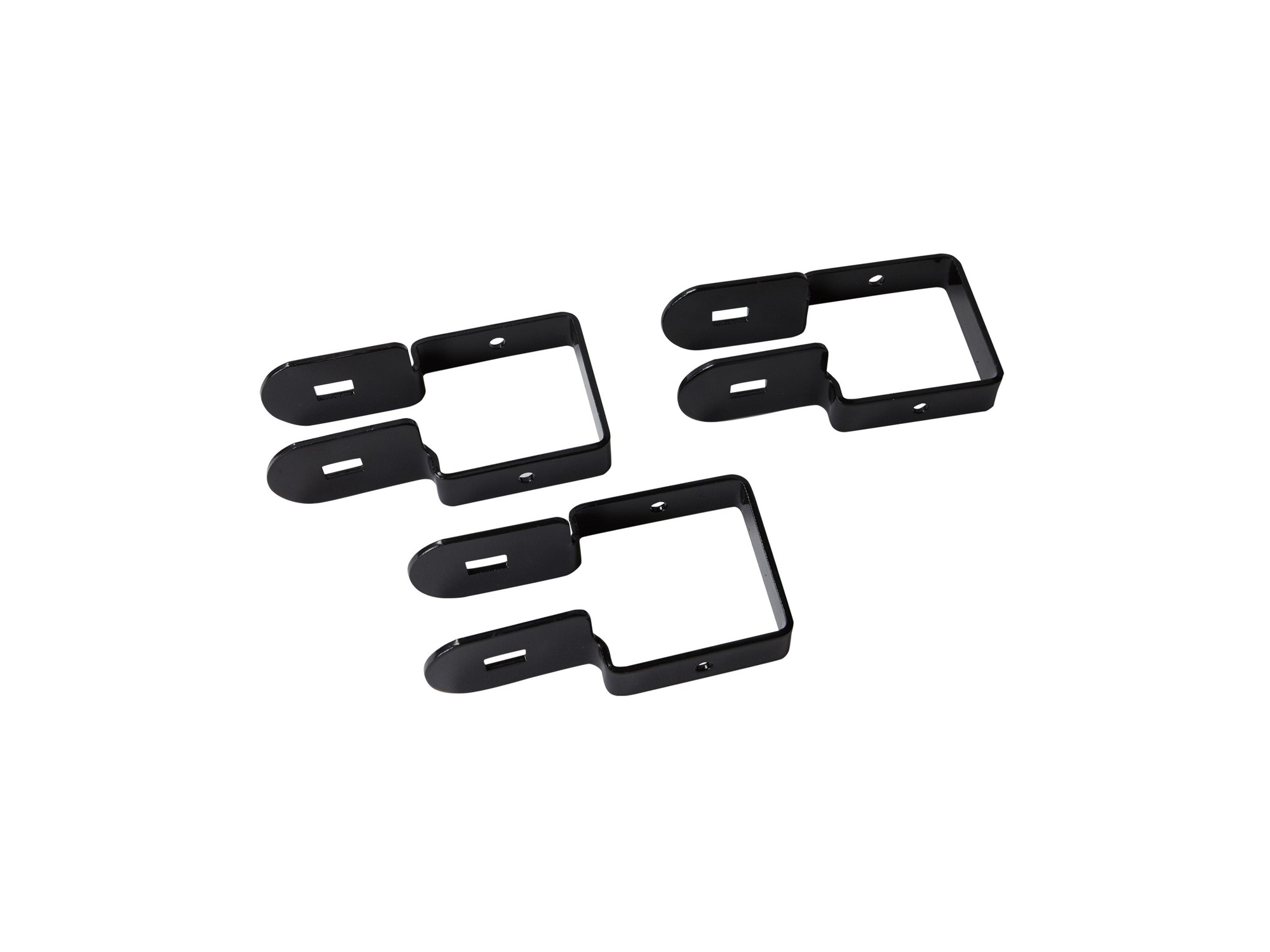 Fortress V2 Commercial Extended 3 Direction Bracket for Corner Posts | 6-Pack