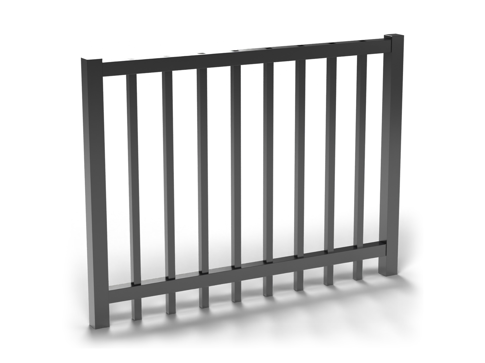 Black Fortress V3 2-rail flat top gate