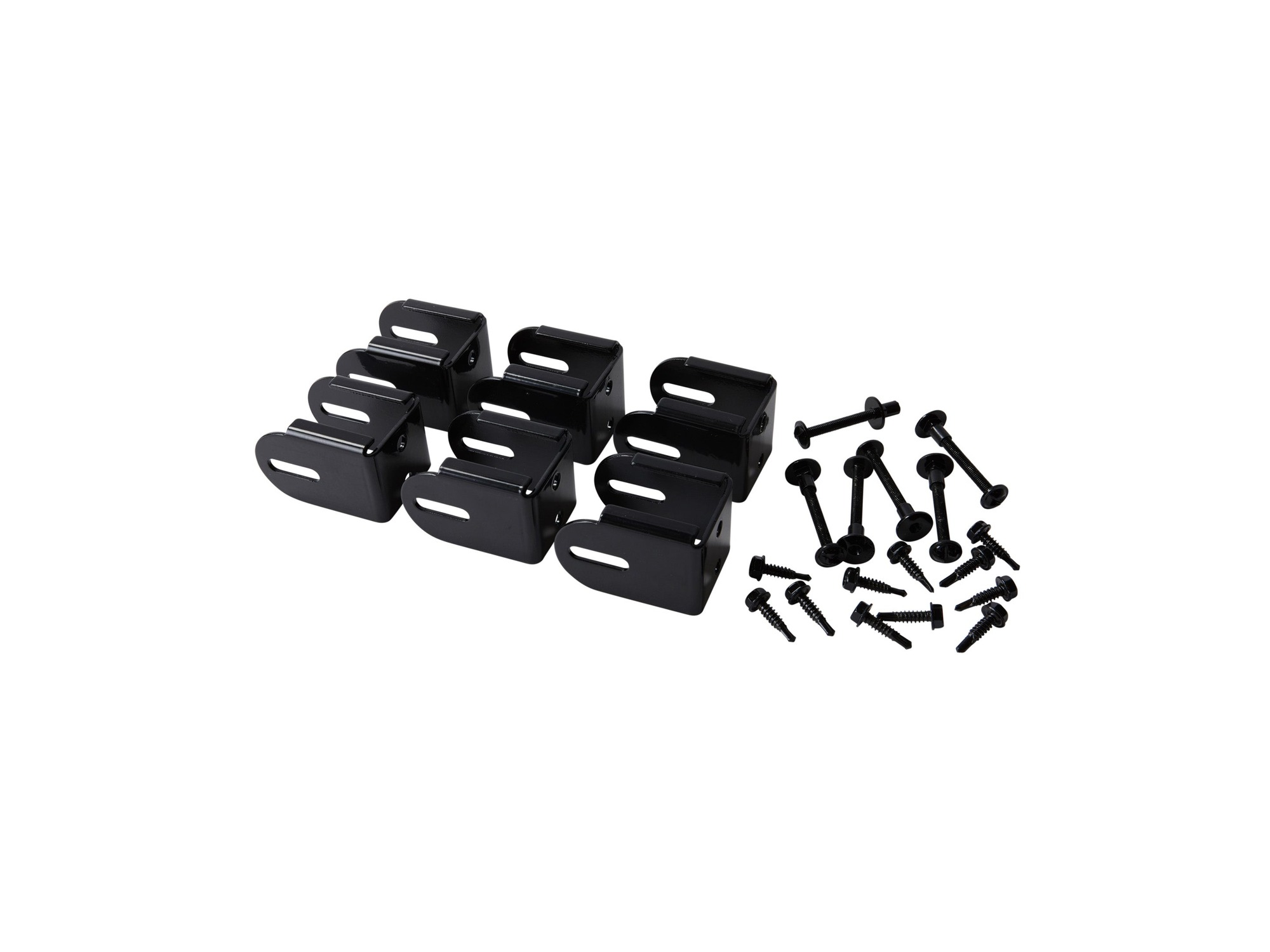 Fortress V3 Industrial Extended One Direction Bracket for End Posts | 6-Pack