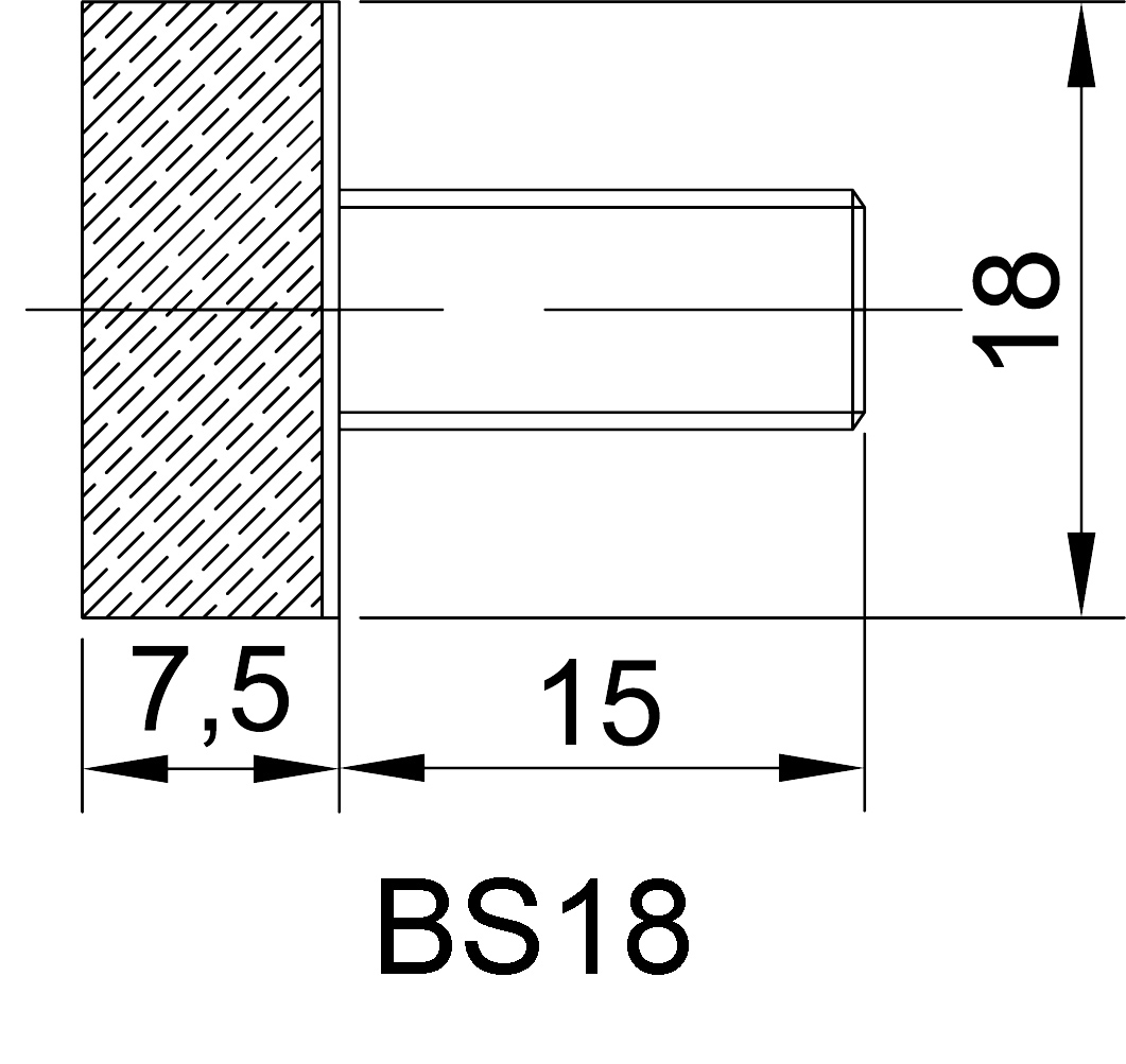 Gatemaster Bump Stop, drawing