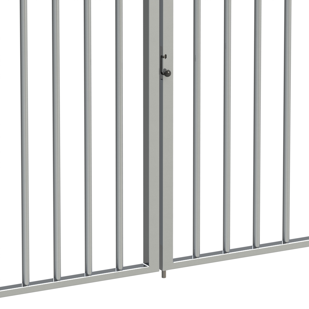 Gatemaster Concealed Drop Bolt, in gate