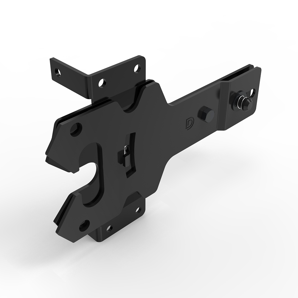 D&D Stainless Steel Contemporary Post Latch DDSLM