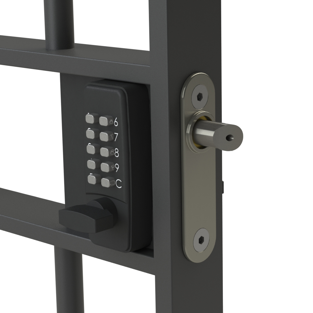 Gatemaster SelectPro Code Gate Lock Single-Sided Keypad, in gate