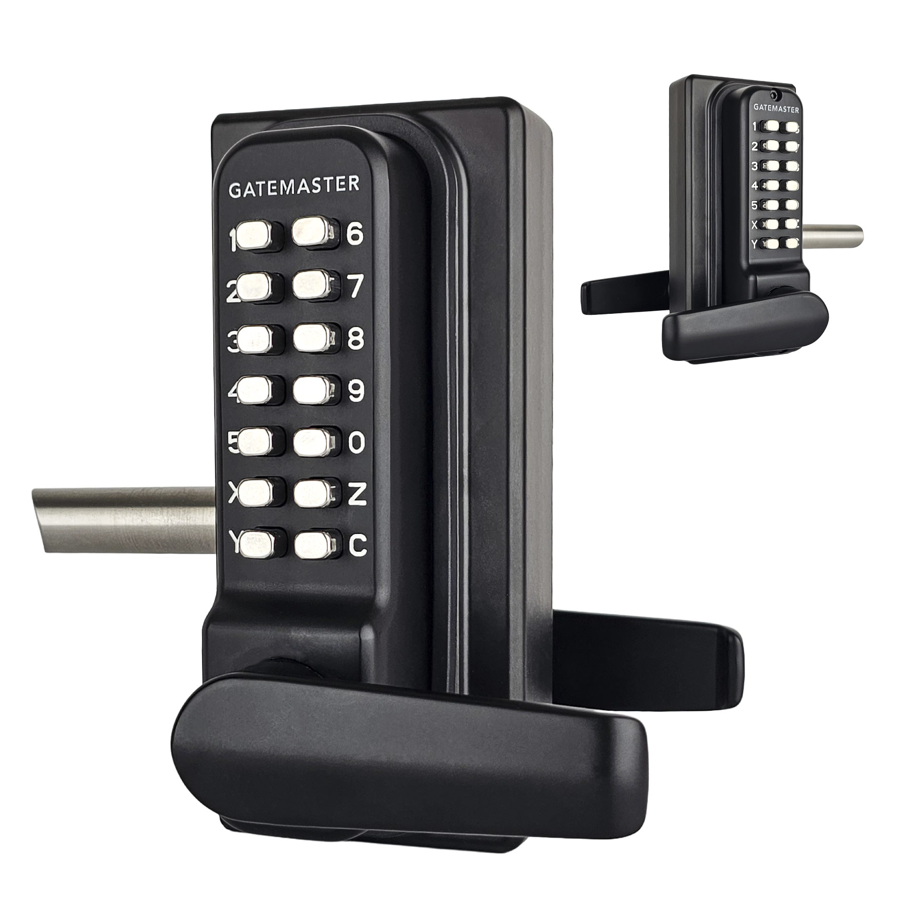 Gatemaster | Superlock 2.0 Delta Handle | Double Sided Keypad