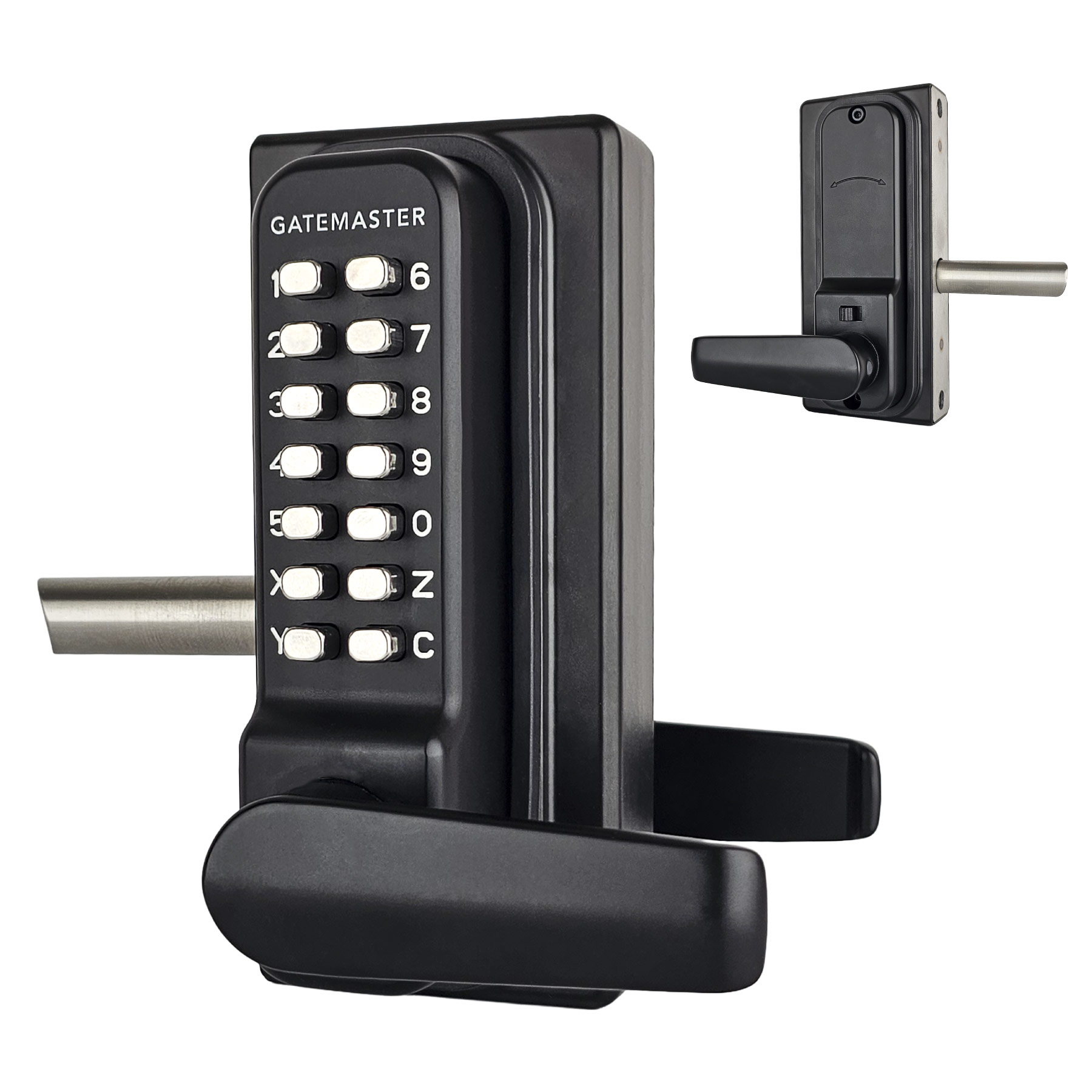 Gatemaster | Superlock 2.0 Delta Handle | Single-Sided Keypad