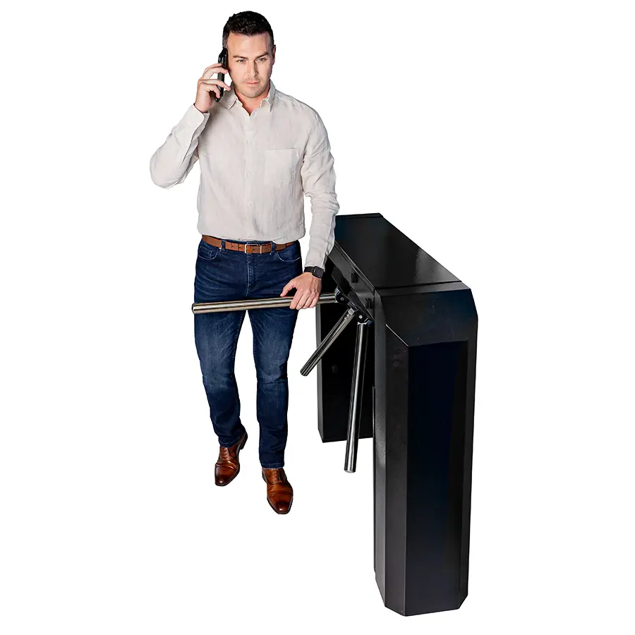 Turnstar Streamline | Waist-Height Turnstile | Weatherproof