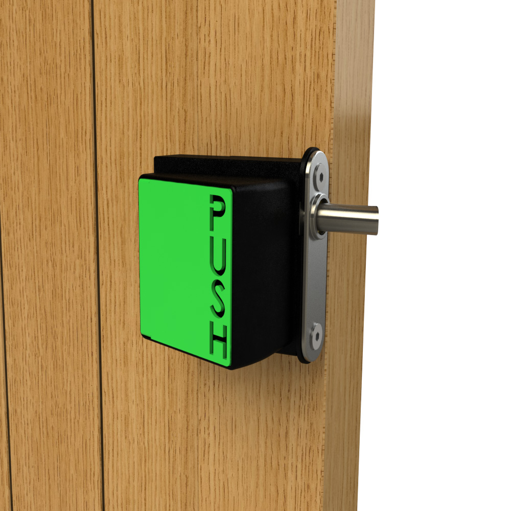 Gatemaster SelectPro Code Gate Lock Surface Mounted Quick-Exit, in gate inside