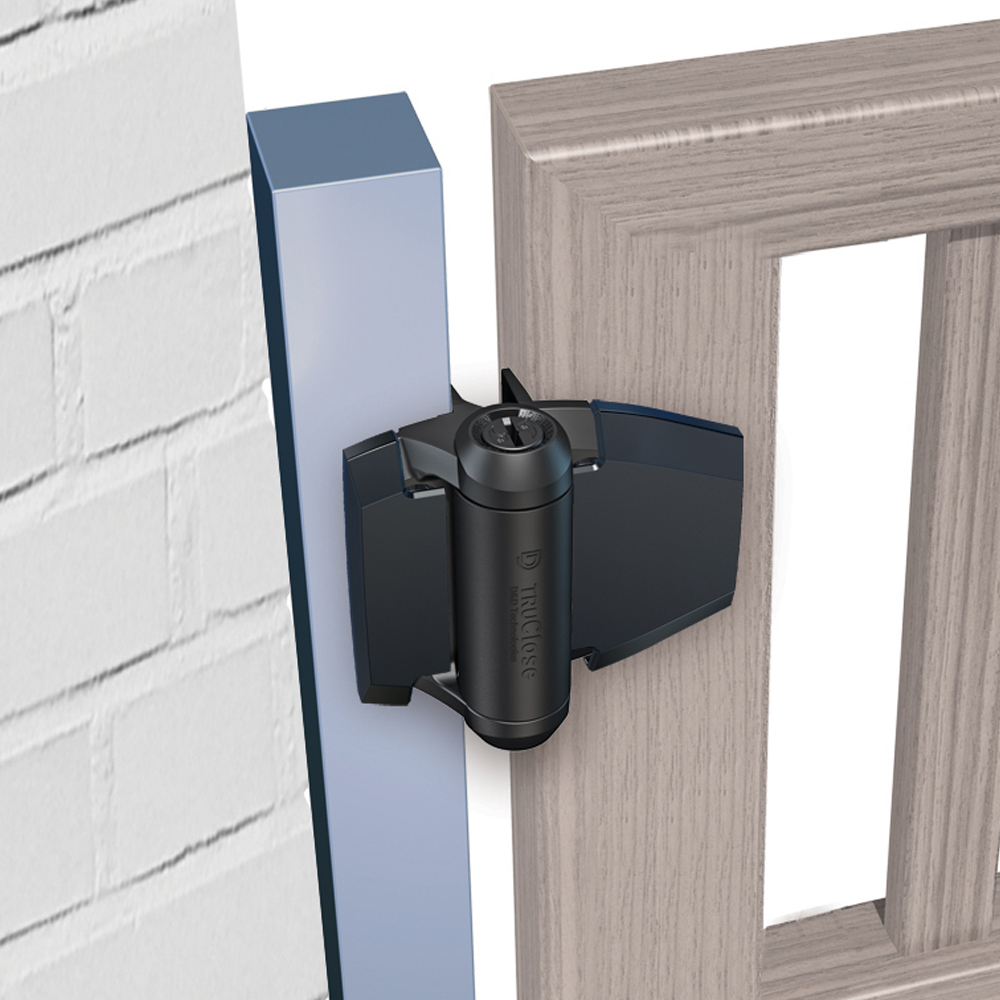 TruClose REGULAR self-closing hinge for metal to wood gates