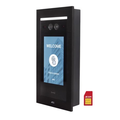 AES | Opyn Multi 4G Touchscreen Video Intercom | Flush