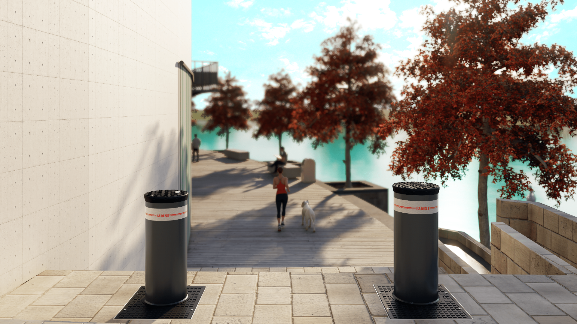 Armoured professional bollard, Ø 275 mm, view 6
