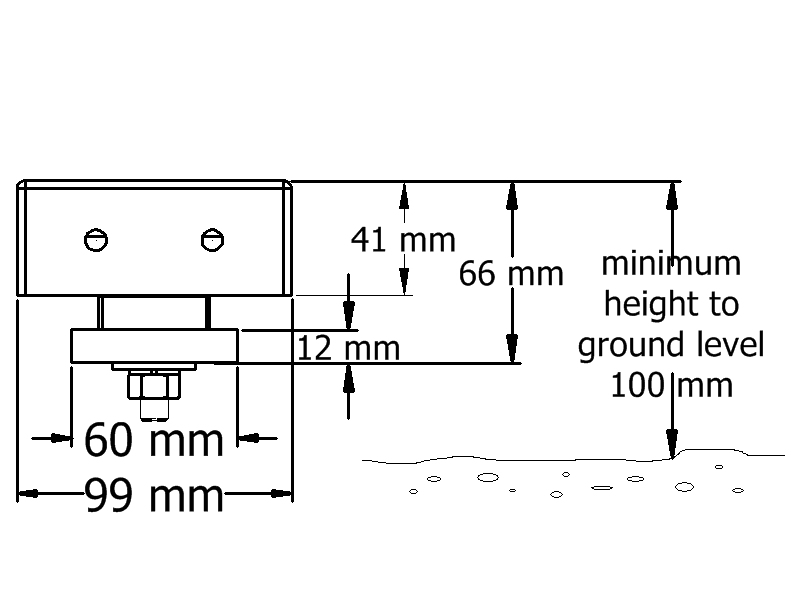 Gatemaster hydraulic gate closer with stop hinge to weld on, closer only drawing