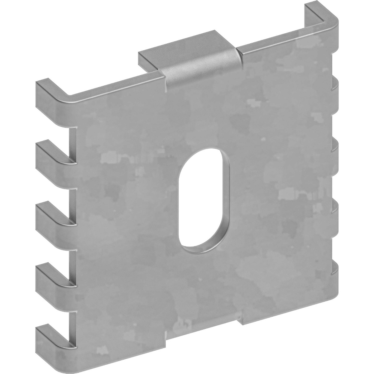 Spider bracket for 358 security fence, view 3