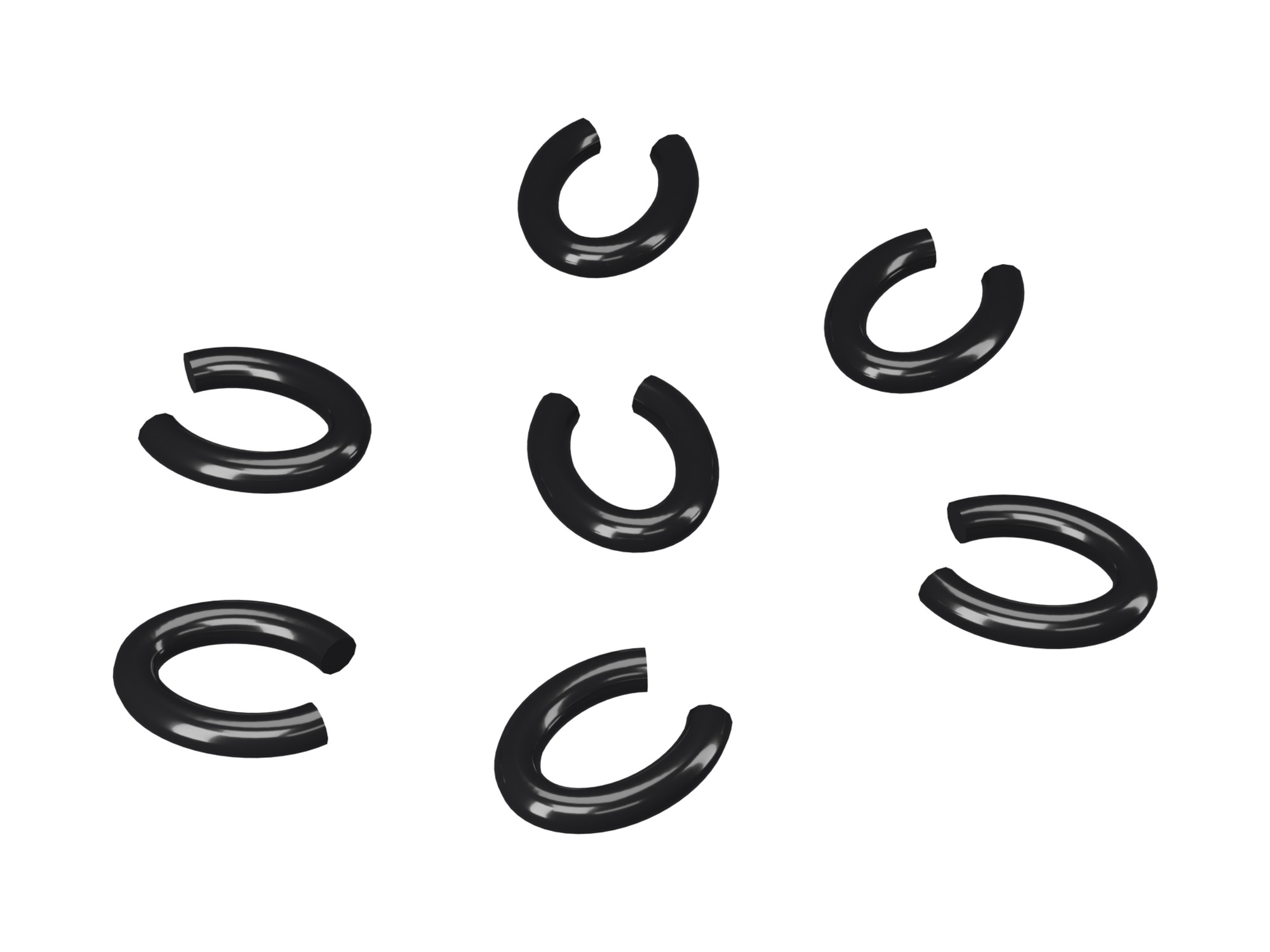 Chain Link Hog Rings | 9 Gauge | 1 lb Bag