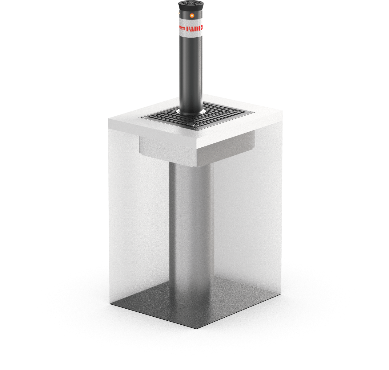 Premium bollard, Ø 100 mm, view 3