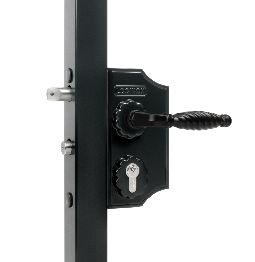 Locinox LAKYF2 | Small surface mounted ornamental gate lock