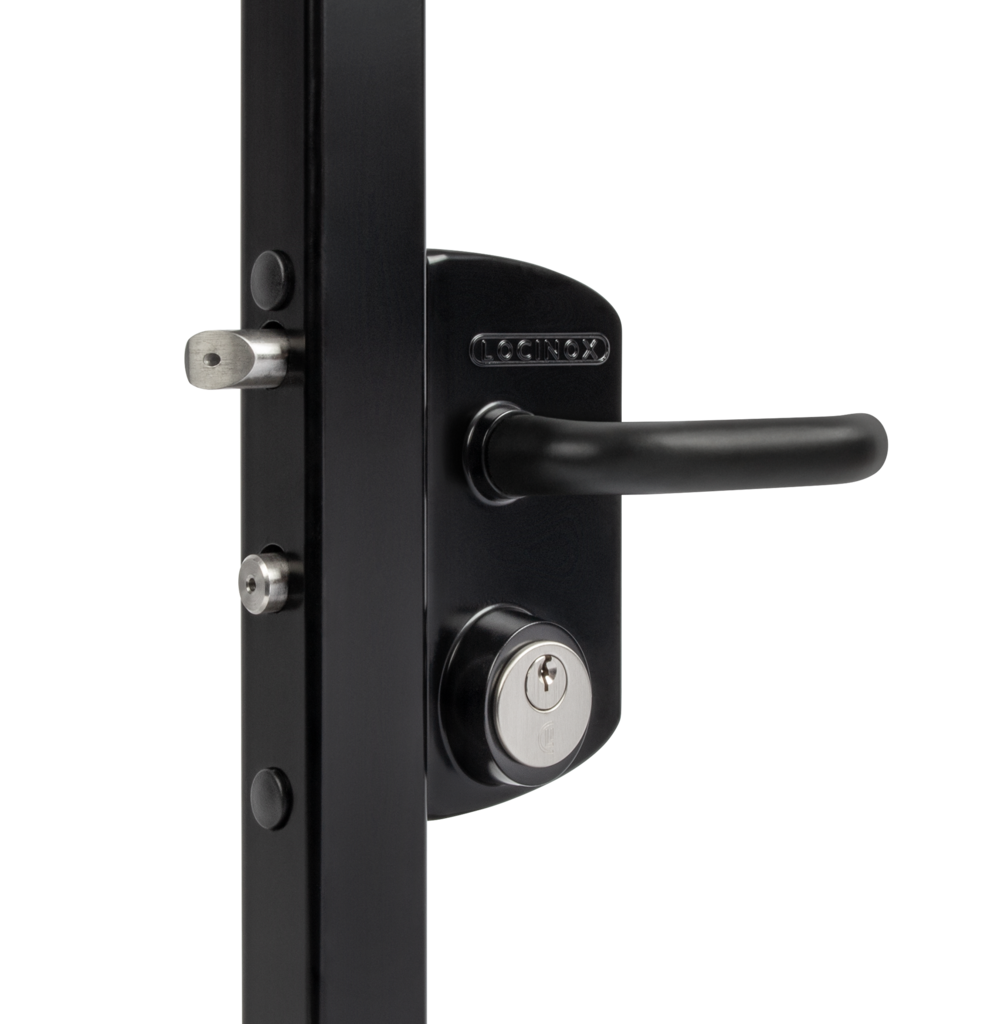 Locinox Luky | Gate Lock | Surface Mounted | US Mortise Cylinder