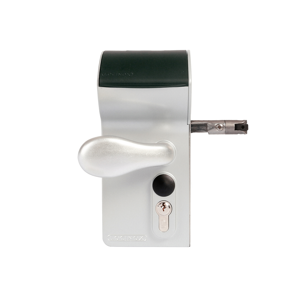 Locinox Valentino in silver, cover closed, shown without profile