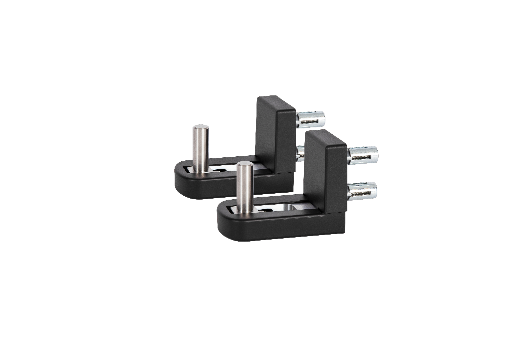 Compact, 2-way 90° hinge - NOSEHINGE-A-00