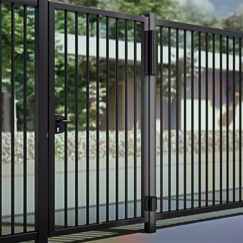Locinox Magnus motorised hinge and gate closer, view 3
