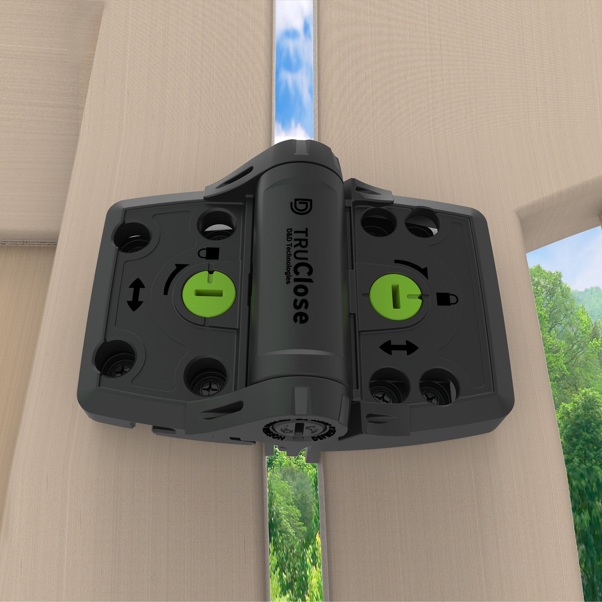 TruClose MULTI-ADJUST Heavy Duty Series 3 for Wood hinge
