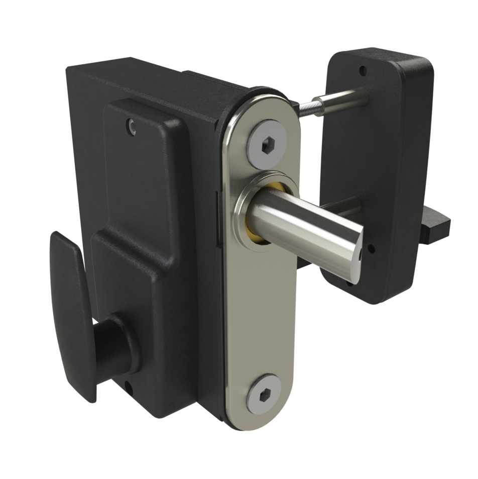 Gatemaster | Surface Fixed Digital Lock | Handle on the Inside