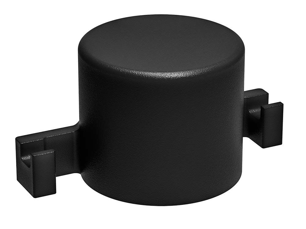 Fence post cap | Ø 2-3/8" | With hooks sides