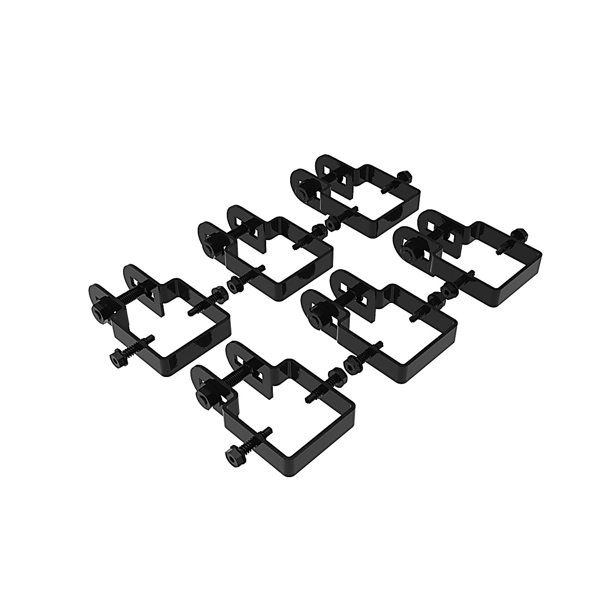 Fortress Versai Extended 3-Direction Bracket for Corner Posts | 6-Pack