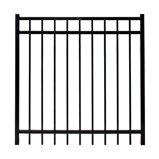 Fortress Versai Walk Gate 4′ | 3 Rail | Flat Top