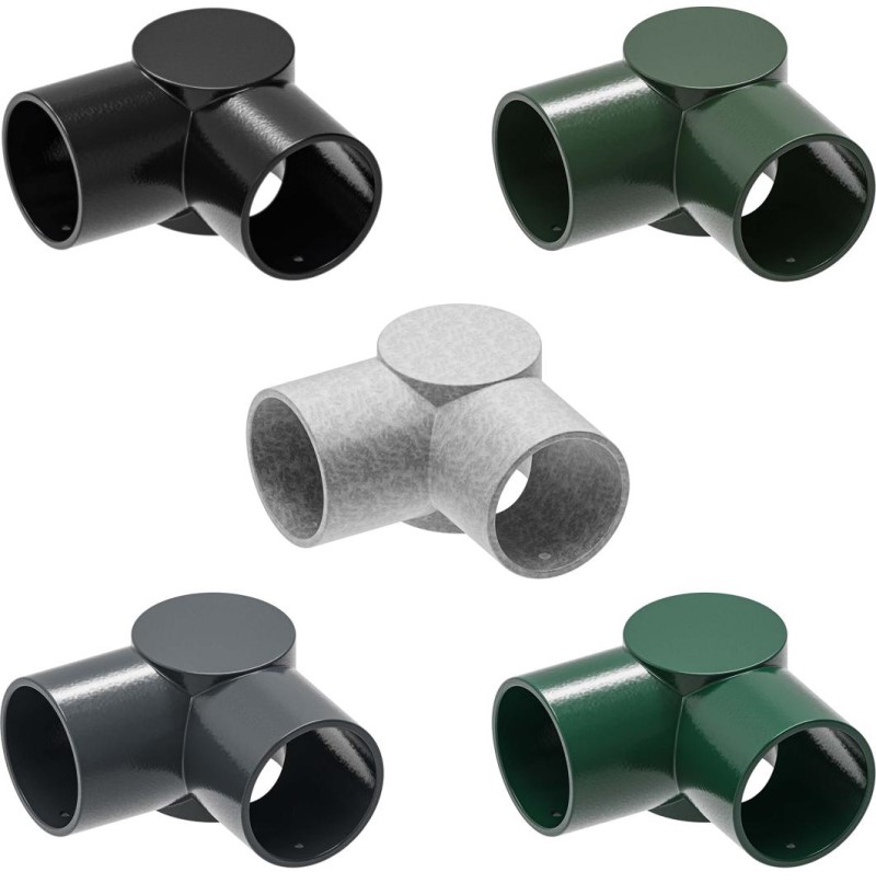 Top rail fence | Corner connector | Ø 2-3/8" x Ø 2-3/8"