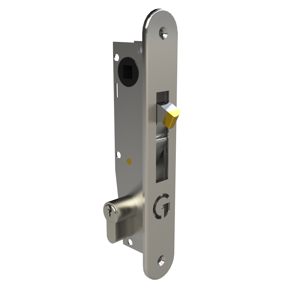 Gatemaster | Stainless Mortise Lock | Dual Cover