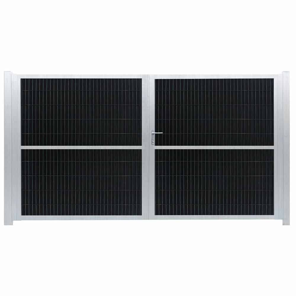 Double leaf swing gate Noisecare
