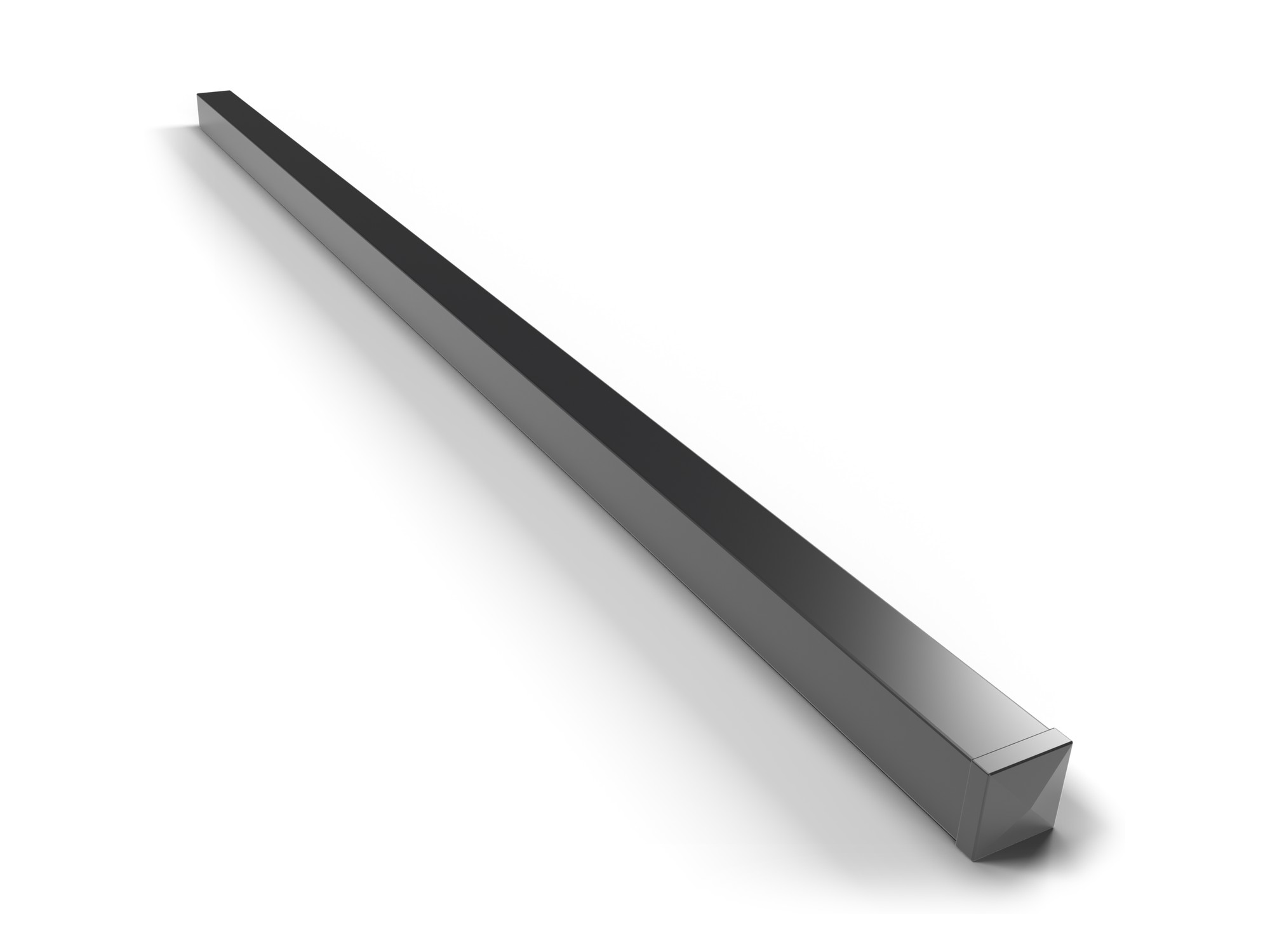 Ornamental Fence Post | 3" x 3" | 14 Ga | 8 ft
