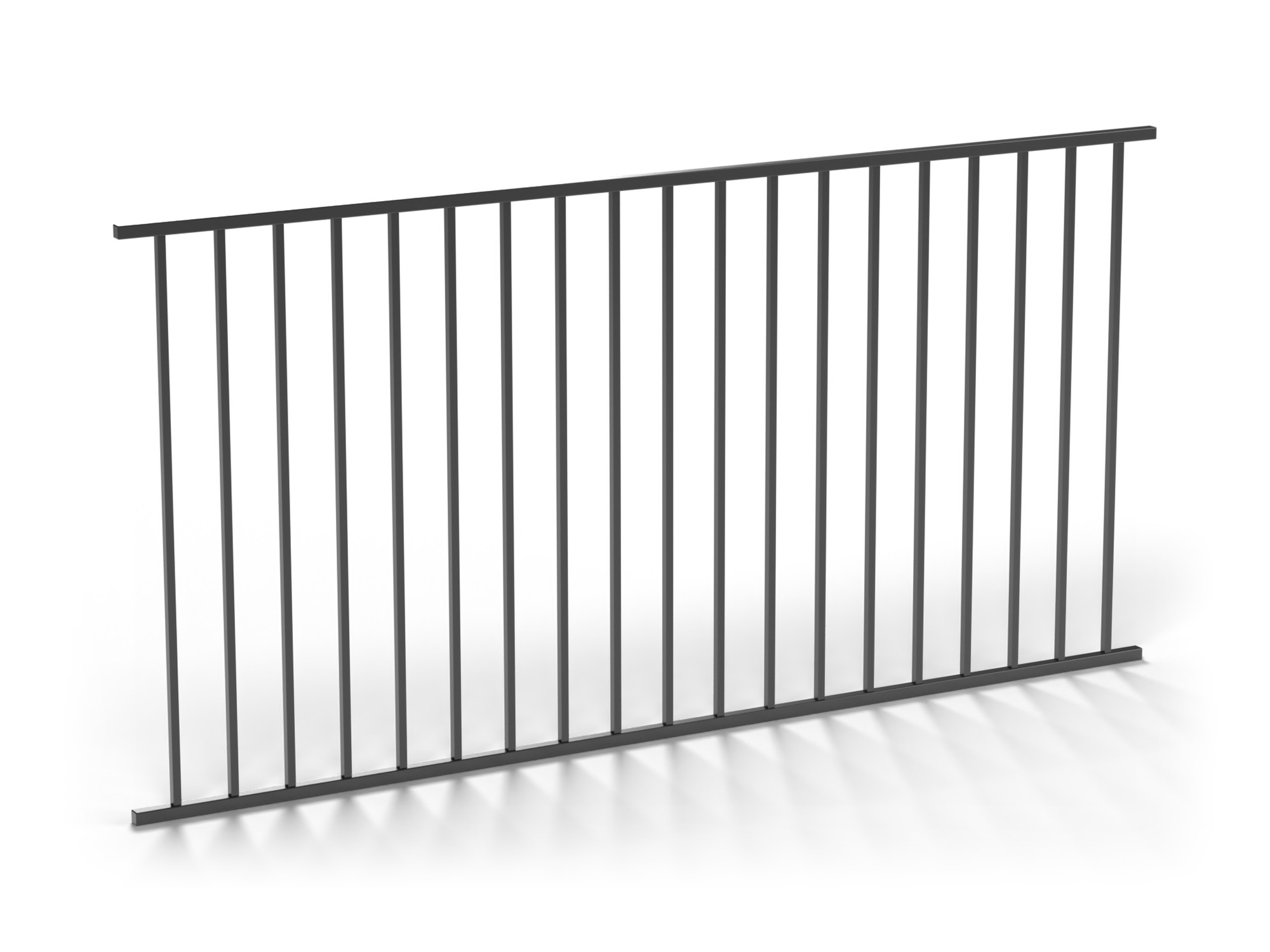 Ornamental Steel Fence Panel | Residential | Flat Top